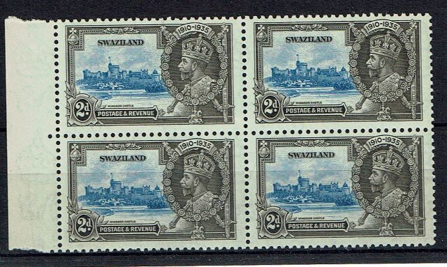 Image of Swaziland SG 22/22a UMM British Commonwealth Stamp